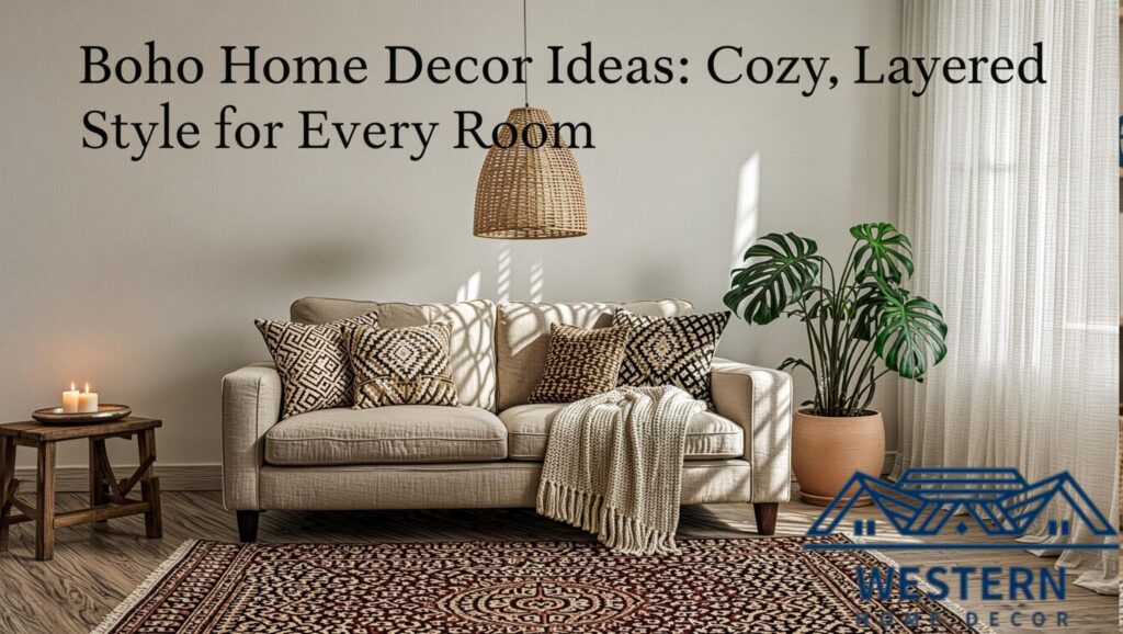 Boho Home Decor Ideas: Cozy, Layered Style for Every Room